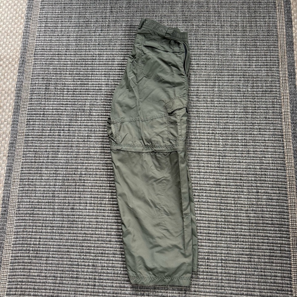 Men's Forest Green Canyon Creek Convertible Cargo Pants